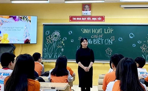 Những tiết học hạnh phúc của học sinh Hà Nội